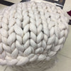 Chunky Merino Wool Blanket